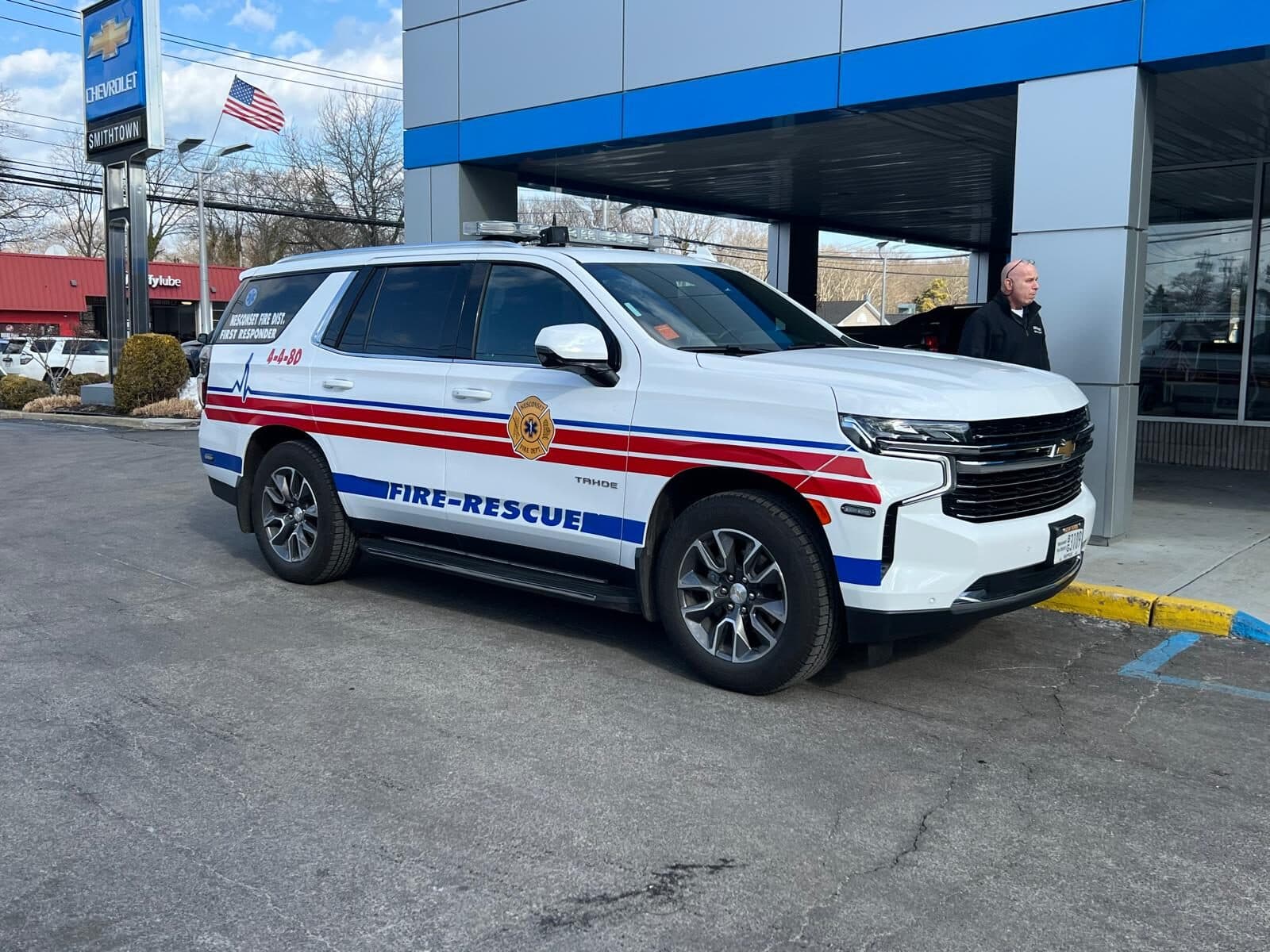 Chevrolet Tahoe fire rescue vehicle